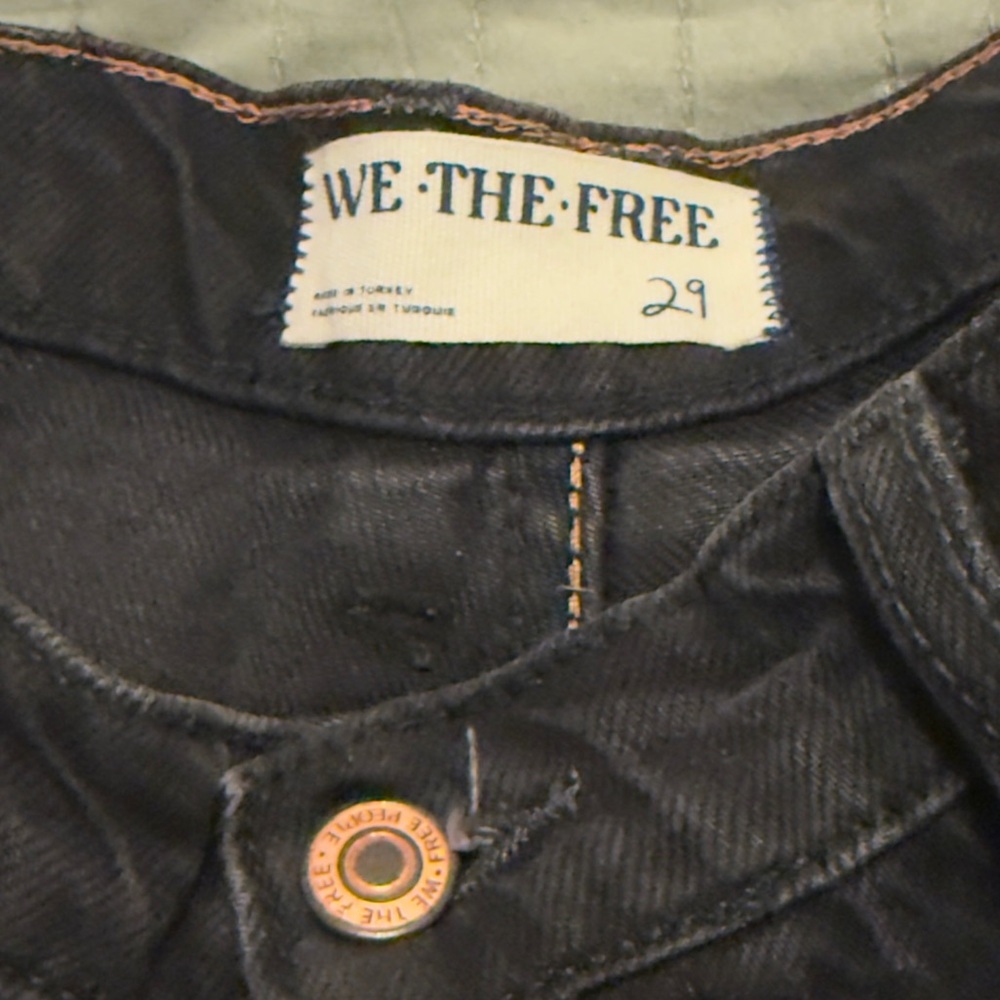 We The Free Good Luck Mid-Rise Barrel Jeans - Picture 3 of 3